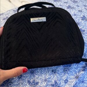 Vera Bradley Black Cosmetic Bag